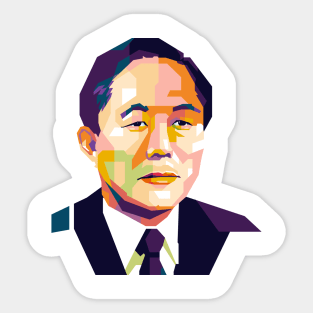 Choi Hong hi Popart Uncurve Sticker